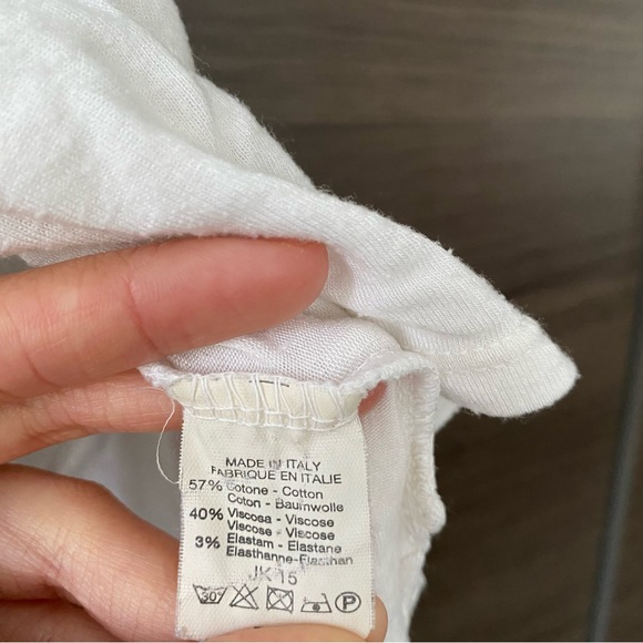 Brandy Melville White Tee - Picture 3 of 4